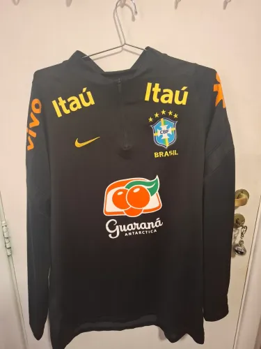 Casaco Oficial da Seleção Brasileira - Nike - Tamanho GG