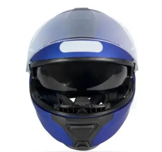 Capacete GP Tech A118 Articulado e com lente solar - azul
