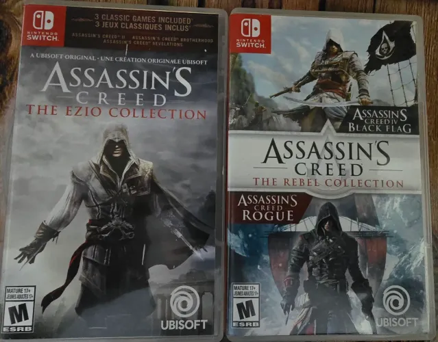 2 Jogos Assassins creed Nintendo Switch
