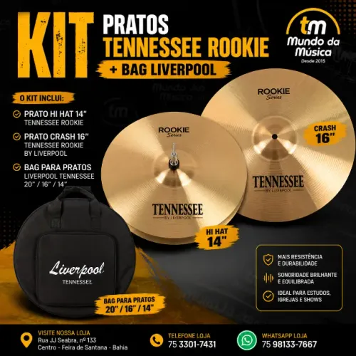 KIT PRATOS TENNESSEE ROOKIE + BAG LIVERPOOL
