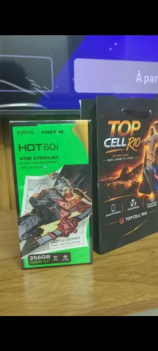 Celular infinix hot 60i 256GB +NFC lacrado