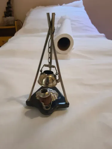 Miniatura antiga de fogareiro gaúcho