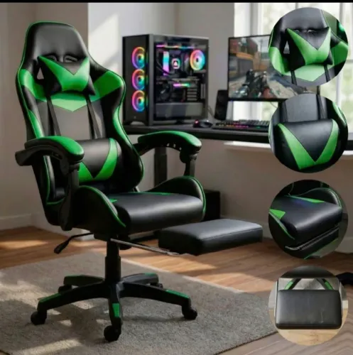 Cadeira gamer nova, com a caixa.