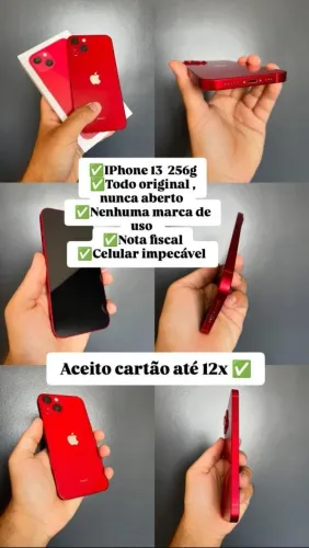 Iphone 13 256 G Em perfeito estado 