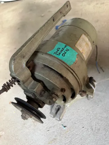 motor de máquina de costura industrial reta