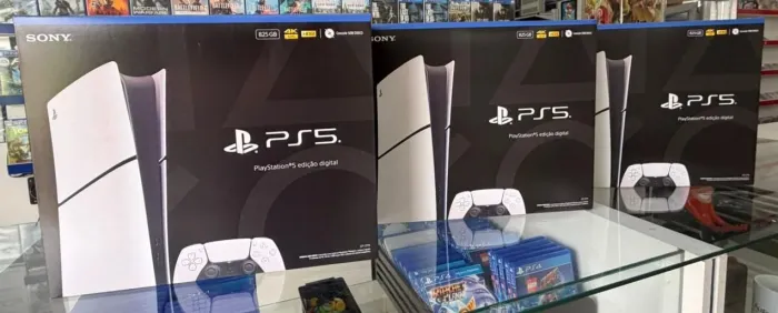 Playstation 5 Slim Mídia Digital Novo