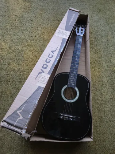 Violão Iniciante Estudo Clássico Nylon Vogga VCA104N BK Preto - Excelente Estado