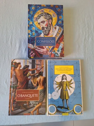 Livros Clube de Filosofia Logos e Bíblias