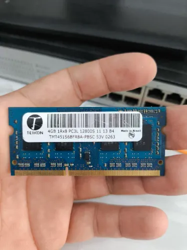 Memoria ram ddr3 4gb notebook 