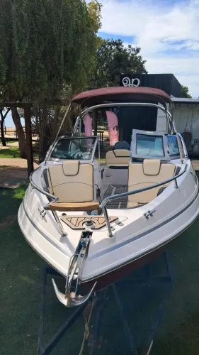 FOCKER 240 2015 + EVINRUDE 250 HP | REVISADA | COM CARRETA