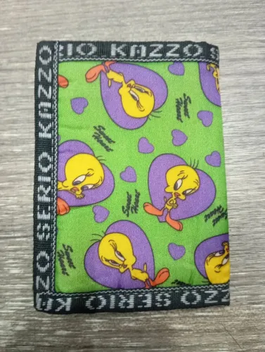 Carteira de velcro anos 90 sem uso coleção
