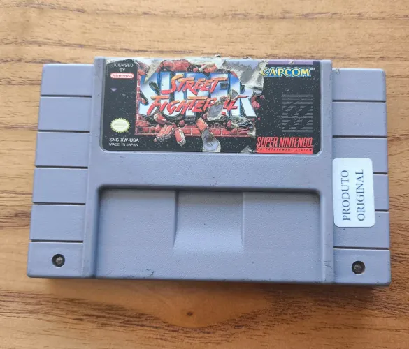 Cartucho Super Street Fighter II SNES (Super Nintendo) - Original Playtronic / Gradiente