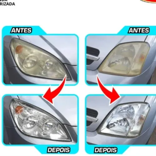 Polimento de faróis