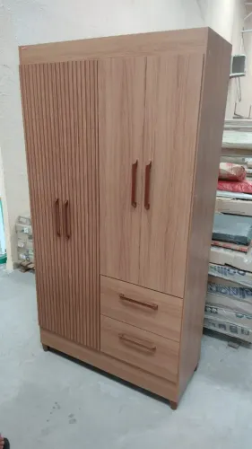 Guarda-Roupas Star 100% MDF Tuboarte 4 Portas 2 Gavetas Freijó Rippas