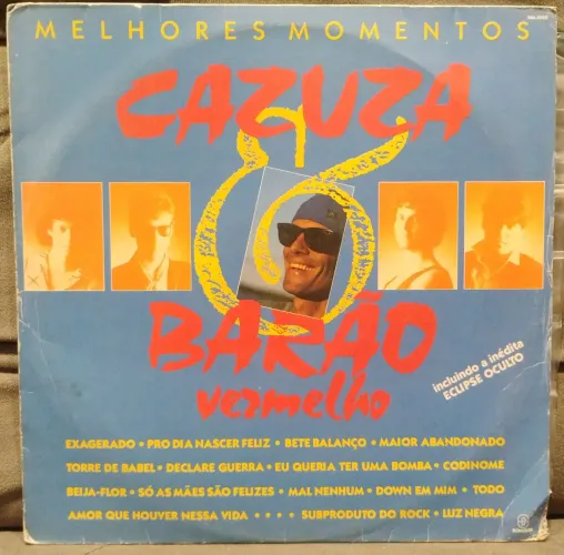 Vinil Cazuza e Barão Vermelho - Melhores Momentos (Disco, LP)