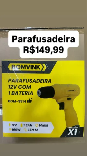 Furadeira e utensílios 