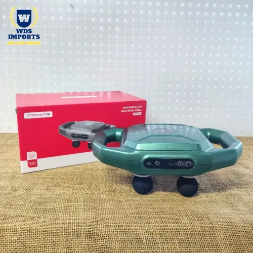 Aparelho Massageador Elétrico 4 Pontos Portátil Recarregável