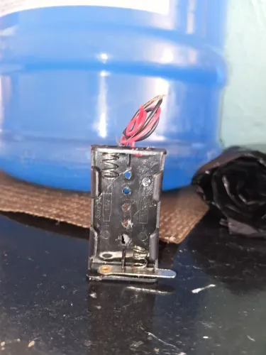 Adaptado adaptador de pilha 1.5 vultos não entre
