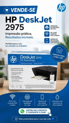 Impressora Multifuncional HP DeskJet Ink Advantage 2975