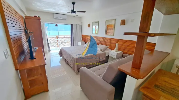 Flat de Luxo à Venda em Ilhabela-SP: 2 Quartos (1 Suíte), 2 Banheiros e 53,38 m² de Área.