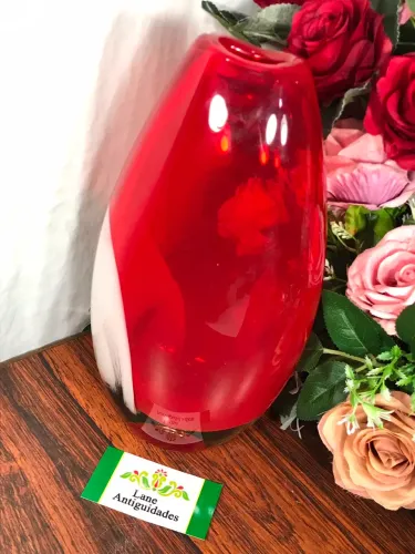 Vaso Murano Vermelho