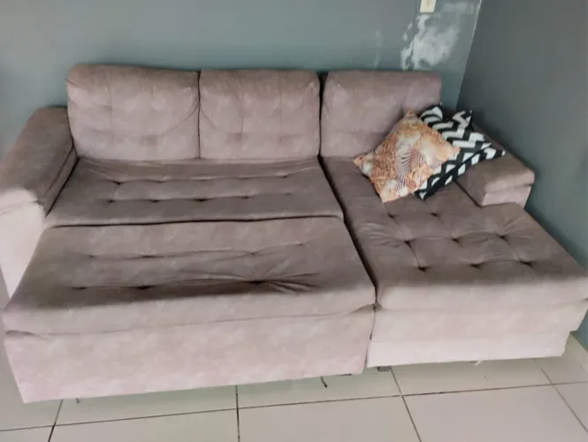 Sofá usado preço desapego