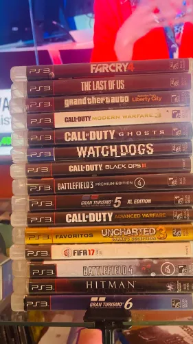 Lote 10 Jogos de ps3 originais 