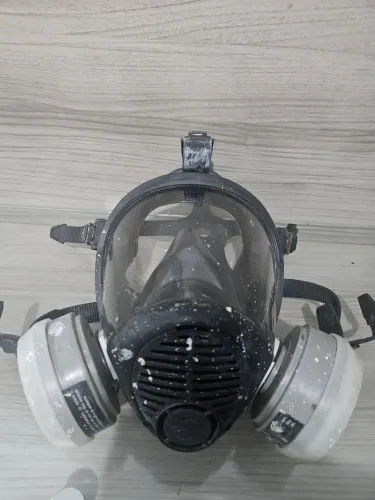 Máscara Respiratória Facial Inteira para pintura/trabalhos com tinta ACEITO CARTÃO
