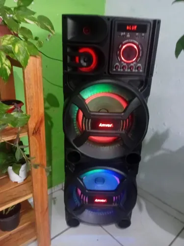Paredão annvox 1500 watts de potência 