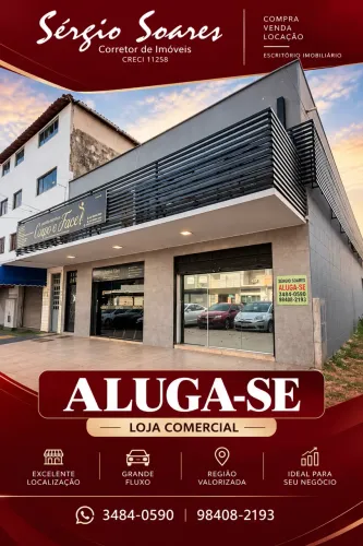 Sérgio Soares Outra opção mais chamativa: Loja Comercial - Setor Leste Gama/DF