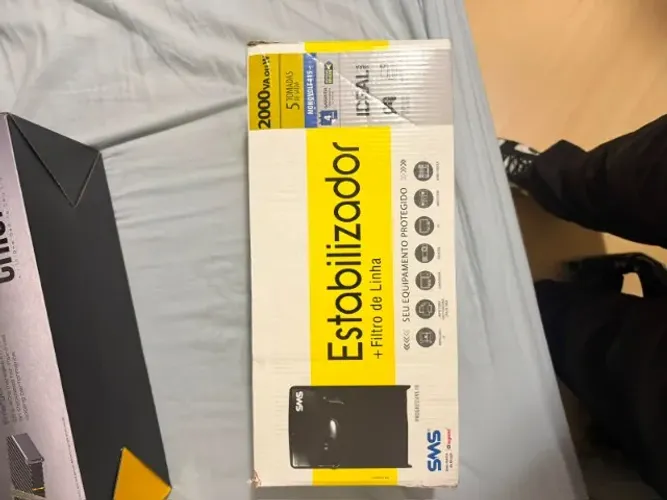 Estabilizador SMS Progressive III 2000VA Mono115 Laser 16217