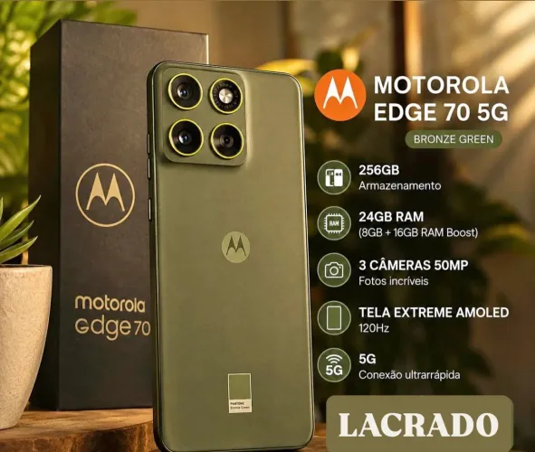 Motorola Edge 70 256GB 24GB [LACRADO] [LANÇAMENTO]