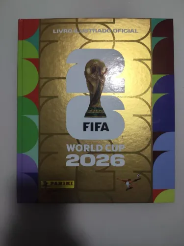 Álbum Dourado Copa do mundo 2026 NOVO!