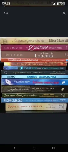 Livros espíritas kit