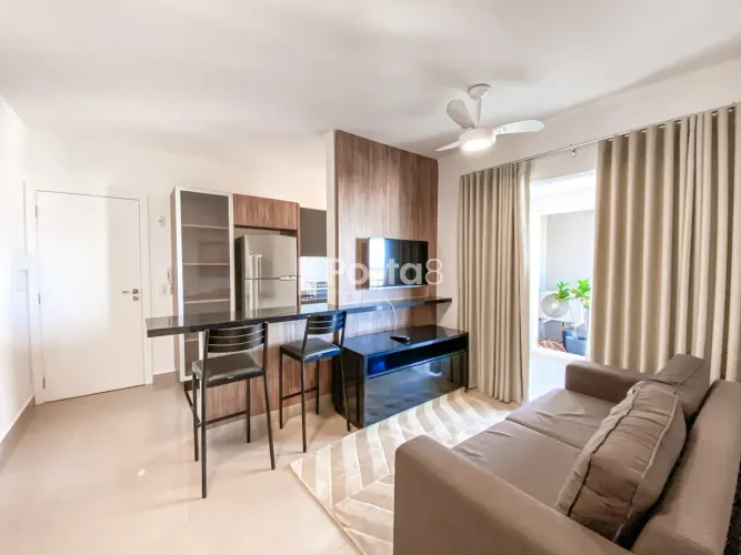 Apto 1 Dorm 55m² Spazio Blu em Bom Jardim Mobiliado perto do Hospital de Base