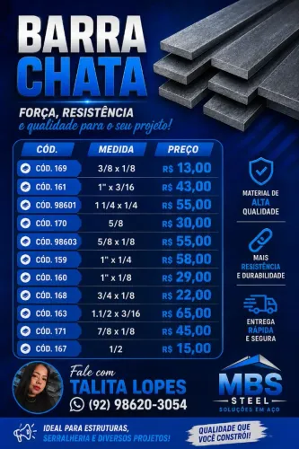 Barra chata