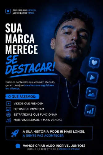 Serviços de Marketing e Mídias sociais