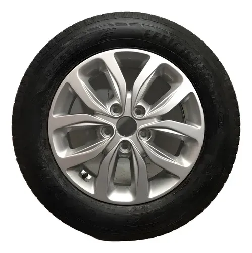 Roda Aro 16 Com Pneu Hyundai Creta Original Avulso Gp Cinza