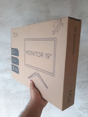 Monitor Office 19" LED HD Flat TCN, 60Hz, 5ms