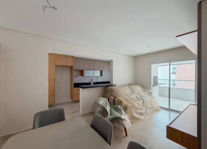 Apartamento para aluguel com 85 metros quadrados com 2 quartos em Caiçara - Praia Grande -