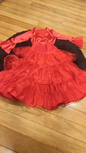 ROUPA DE UMBANDA FEMININA - USADA APENAS UMA VEZ