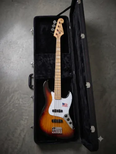 Baixo SX Jazz Bass SJB75 Vintage Series + Case Rígido