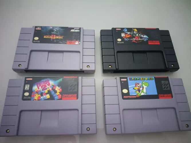 Lote Cartuchos Super Nintendo Original