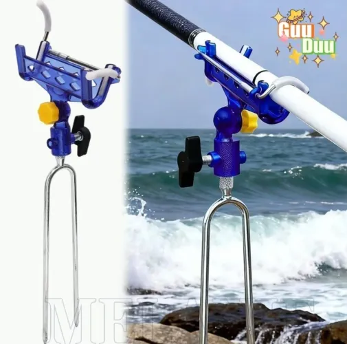Suporte Para Vara De Pesca - Ajustável - 360