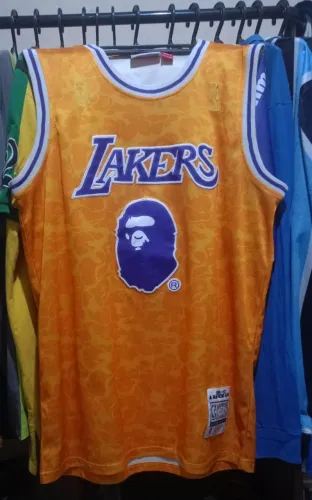 Regata Bape x Lakers (raridade)