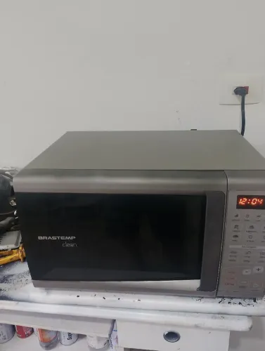 Forno microondas Brastemp Clean 21 litros revisado funcionando perfeitamente com garantia