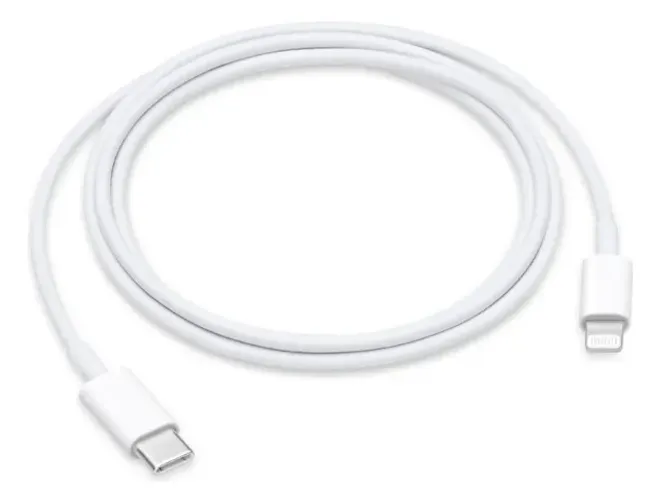 Cabo De Carregamento Iphone Original Apple Usb-c Lightning Branco