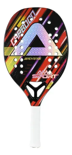Raquete beach tenis Amasport Carboon Eva Pro Black 2022