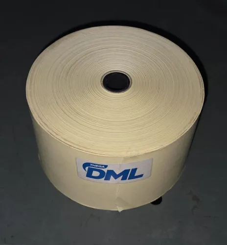 11 Bobinas Térmicas Thega DML 150m x 57mm P/ Relógio de Ponto Amarelo<br>