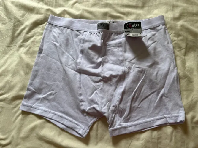 Cueca boxer VIK TAM EG branca 